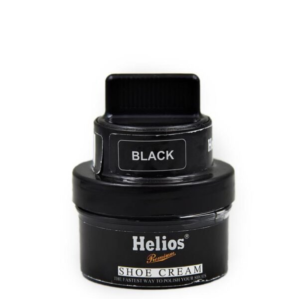 Helios Shoe Cream Black, 60Gm