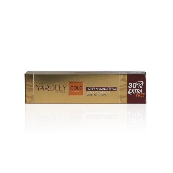 Yardley Shaving Cream – Gold Elegance, 70G Box