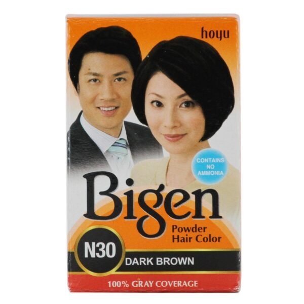 Bigen Hair Colour Dark Brown N30 6Gm