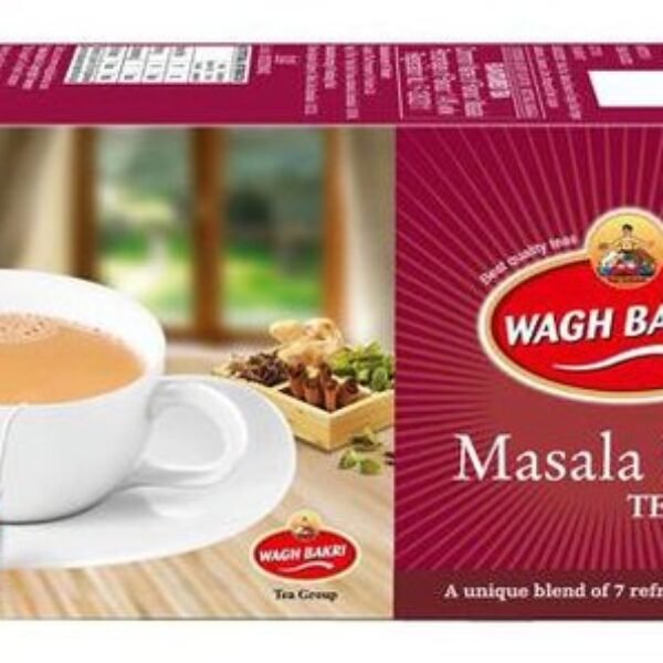 Wagh Bakri Masala Chai / Spiced Tea Bags – 25 Tea Bags