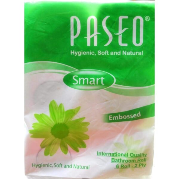 Paseo Toilet Roll 6 In 1(2 Ply, 200 Pulls)
