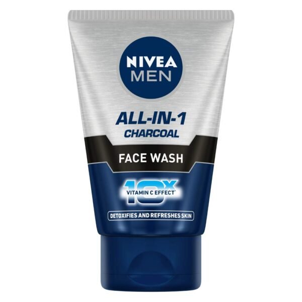Nivea Men Face Wash, All In 1 Charcoal, 50G