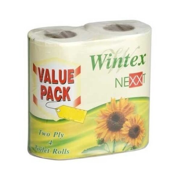White Wintex Nexxt Value Pack Toilet Rolls