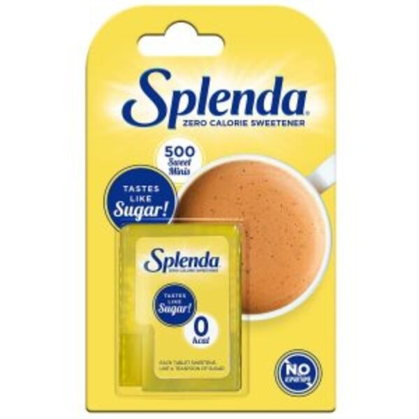 Splenda No Calorie Sweetener – 500 Tablets