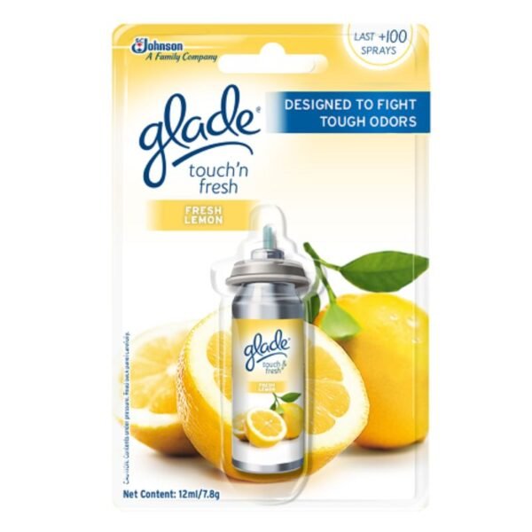 Glade Fresh Lemon Refill, 12Ml