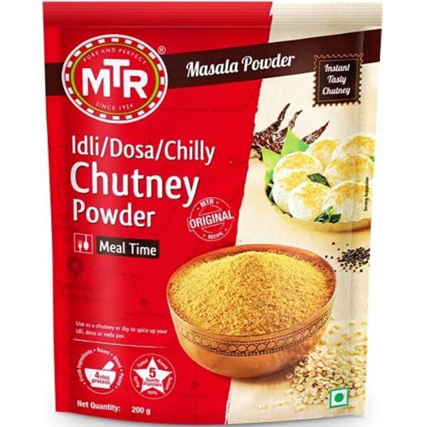 Mtr Idli/Dosa/Chilly Chutney Powder, 200G