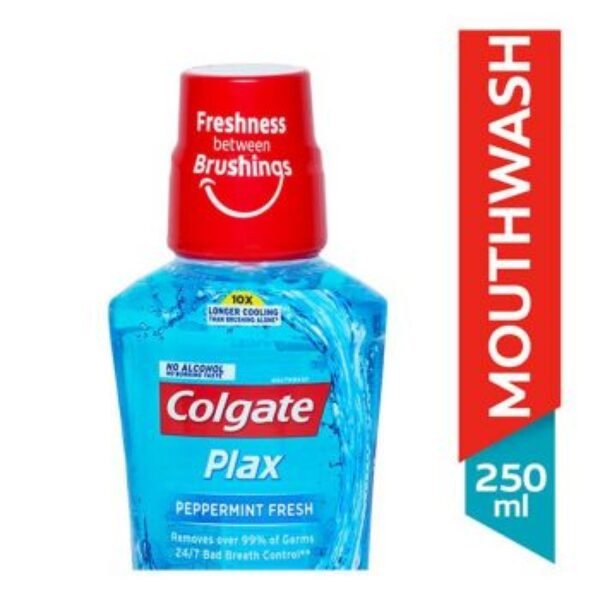 Colgate Plax Peppermint Fresh Mouthwash, 250 Ml