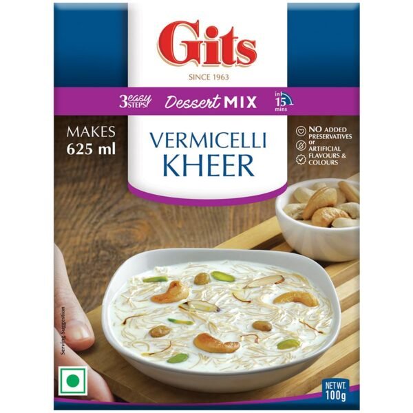 Gits Kheer Ready Mix – Vermicelli, 100 G