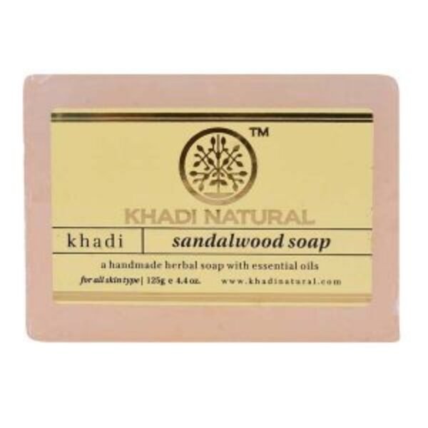 Khadi Ayurvedic Sandalwood Soap, 125Gm