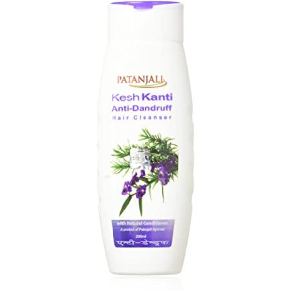 Patanjali Kesh Kanti Anti-Dandruff Hair Cleanser Shampoo, 200Ml