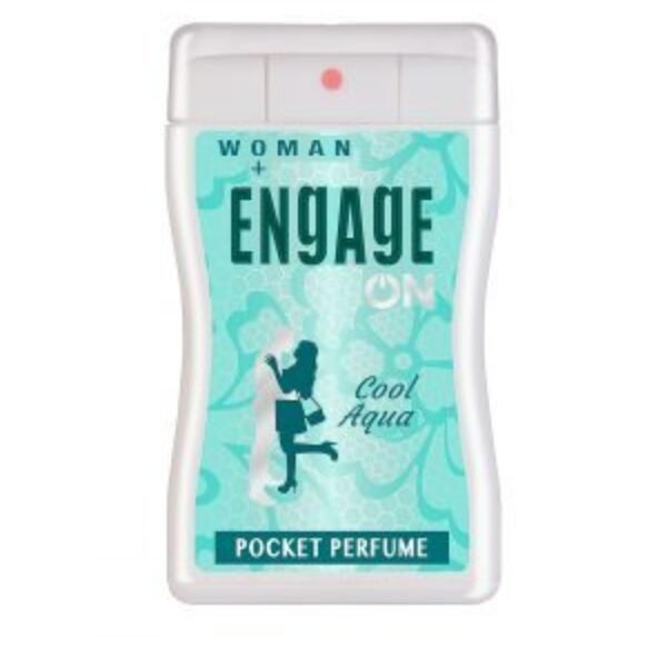 Engage Women Cool Aqua Pocket Perfume 18 Ml