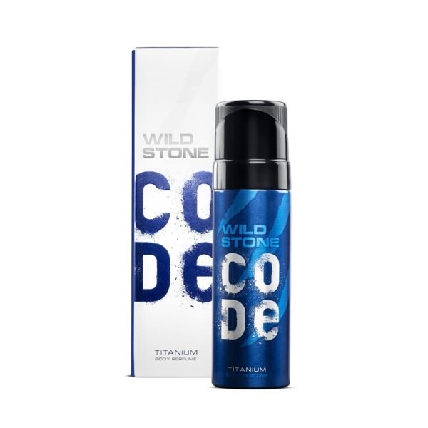 Wild Stone Code Titanium Body Perfume Spray For Men 120Ml