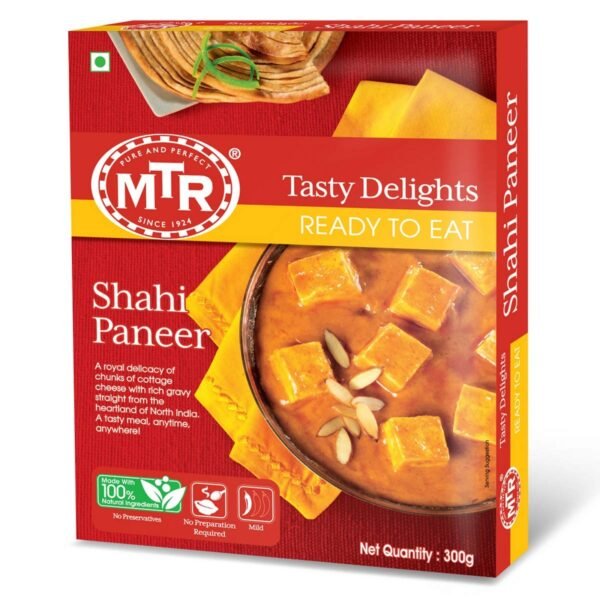 Mtr Ready To Eat Shahi Paneer, 300G