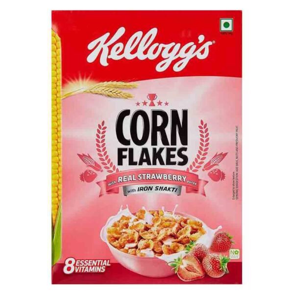 Kellogg’S Corn Flakes, Strawberry, 275G