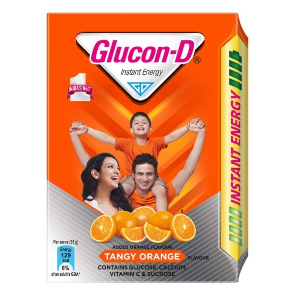 Glucon-D  Orange Flavour, 200Gm