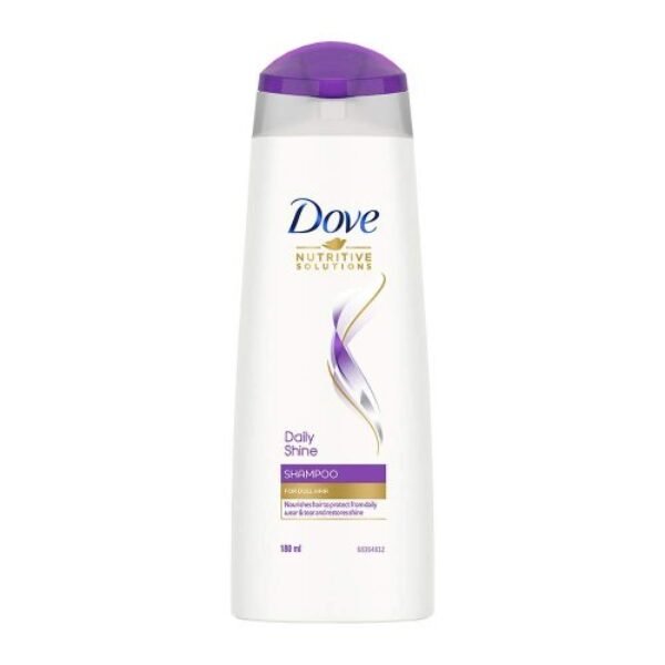 Dove Hair Therapy Daily Shine Shampoo, 180 Ml