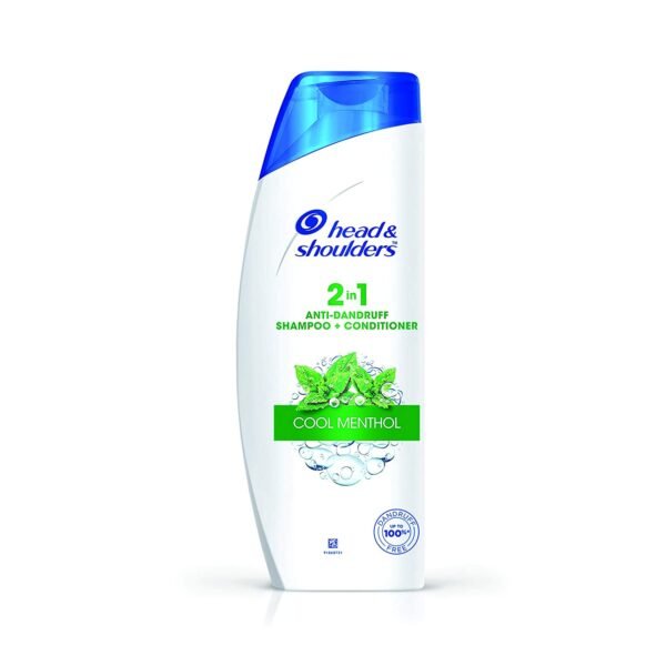 Head & Shoulders 2-In-1 Cool Menthol Anti Dandruff Shampoo + Conditioner, 340Ml