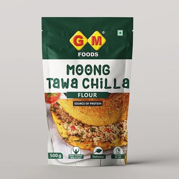 Gm Foods Moong Tawa Chilla, 500Gm