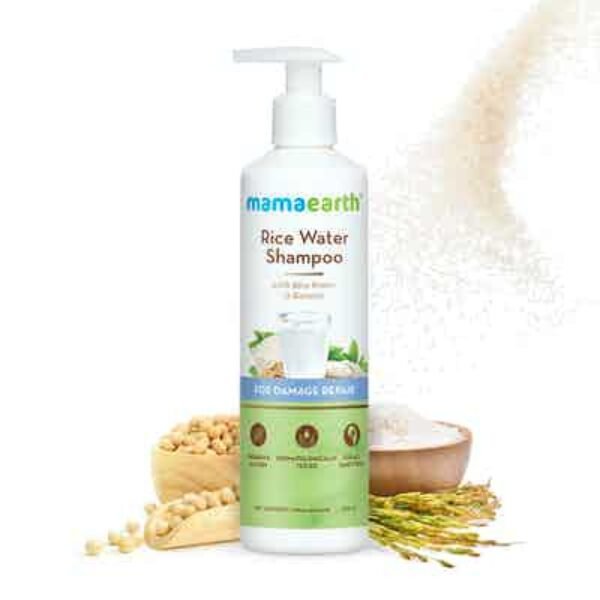 Mama Earth Rice Water Shampoo 250Ml