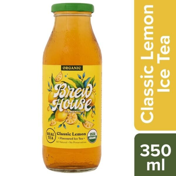 Brewhouse Tea Brewing Organic Classic Lemon Ice Tea,350 Ml