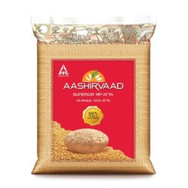 Aashirvaad Whole Wheat Atta, 5 Kg