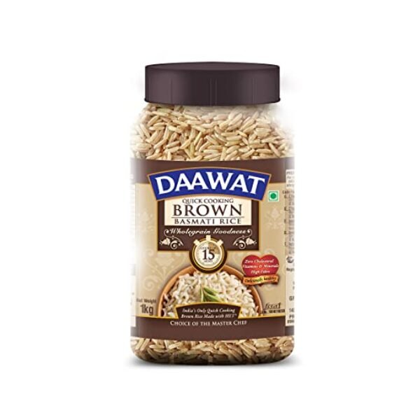 Daawat Brown Basmati Rice, 1Kg
