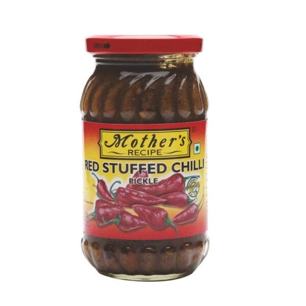 Mother’S Recipe Red Stuffed Chilli Pickle, 400G