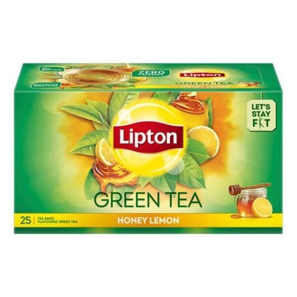Lipton Honey Lemon Green Tea Bags, 35G  25 Bags