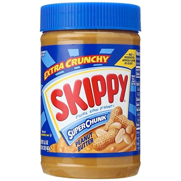 Skippy Super Chunk Peanut Butter, 462 G