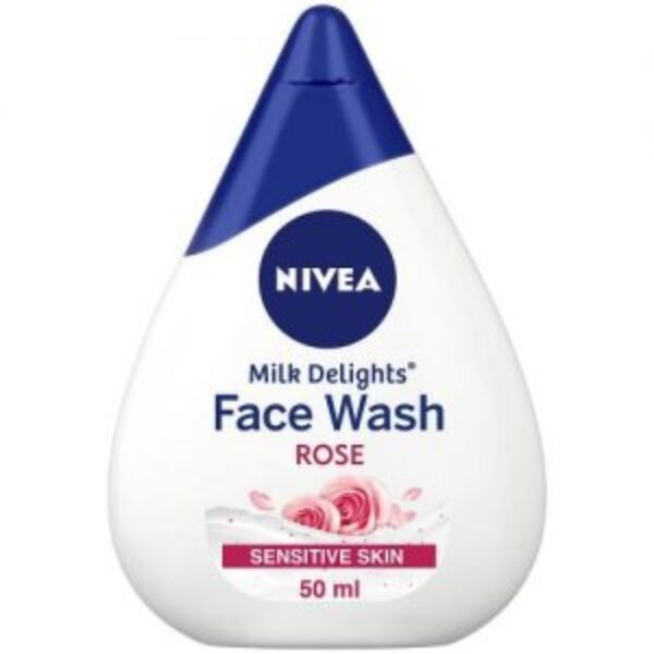 Nivea Milk Delight Rose Face Wash,50Ml
