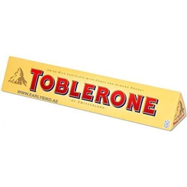 Toblerone Milk Chocolate With Honey & Almond 100Gm