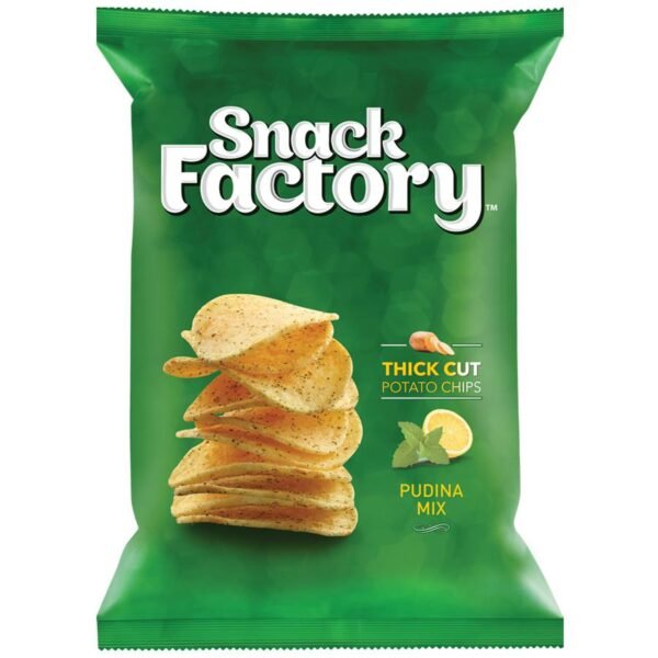 Snack Factory Pudina Mix Chips, 45 G