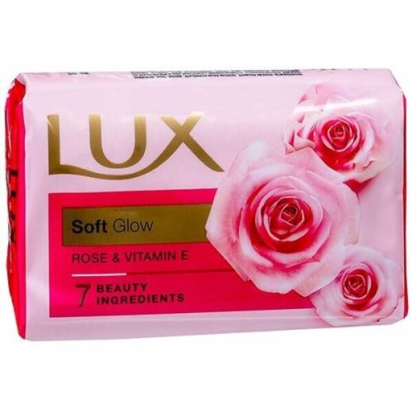 Lux Soft Glow Rose Soap 100G Pack Of 4+1 Free