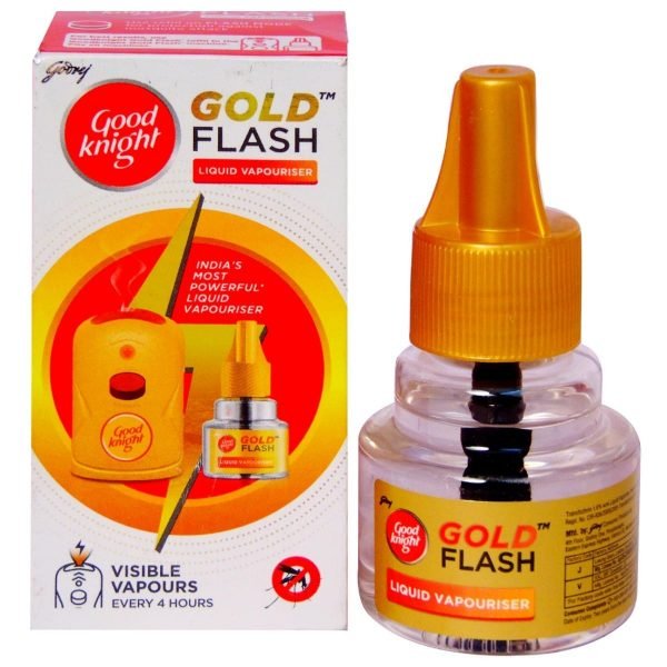 Good Knight Gold Flash Liquid Vapouriser, 45 Ml