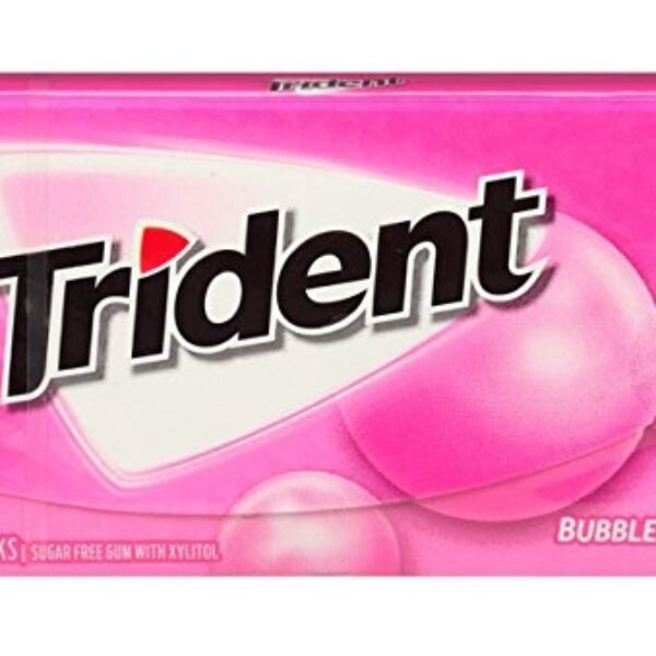 Trident Bubble Gum Flavor By Trident