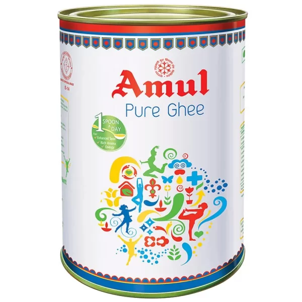 Amul Pure Ghee/Tuppa, 1 L Tin
