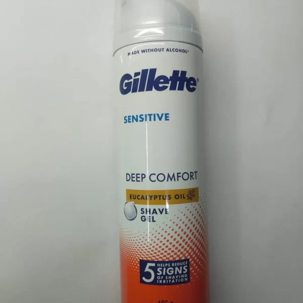 Gillette Shave Gel Deep Comfort 195Gm
