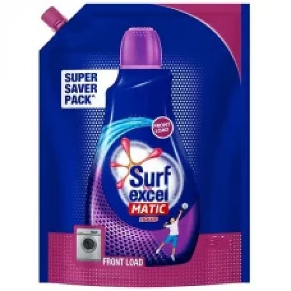 Surf Excel Matic Liquid Detergent Front Load 1 Ltr Pouch