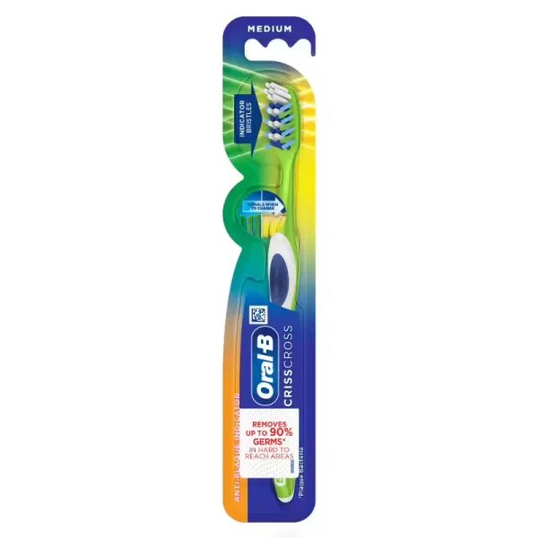 Oral-B Criss Cross Toothbrush Pack Of 1 (Medium)