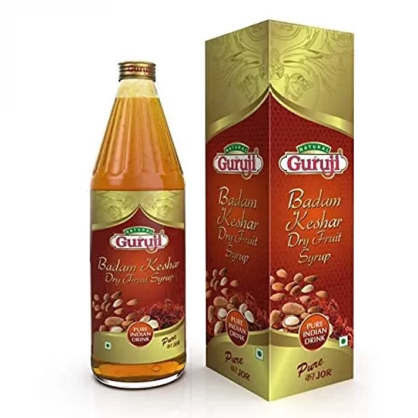 Guruji Badam Kesar Dry Fruit Syrup Sharbat 750ml