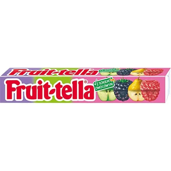 Fruittella With Fruit Juice Assorted Flavour Chewy Candy 41G